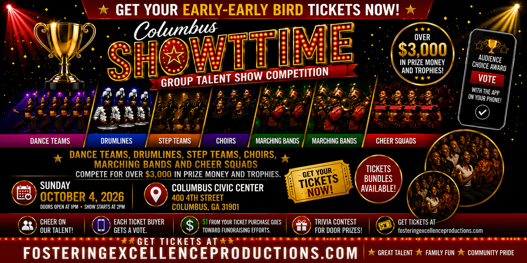 Columbus Showtime Group Talent Show Competition Tickets